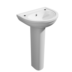 A_POT734LS POT721LS - Lifestyle 450mm 2th Basin And Pedestal