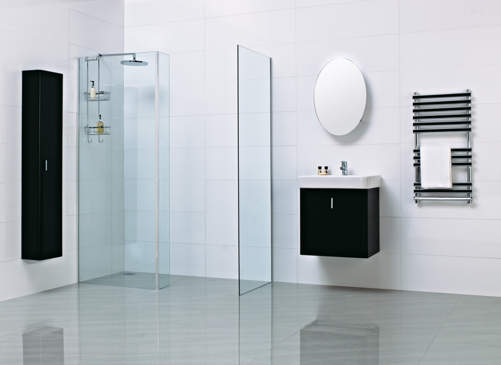 Haven Wetroom Panels Fixed Deflector